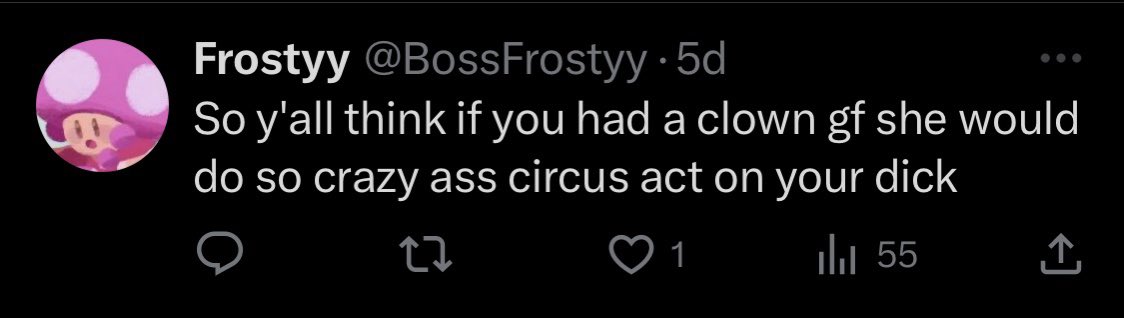 KevinHa37477538's tweet photo. @BossFrostyy @mrdrezq @DN28_Art I like how you talk about their “undesirable sex drive” meanwhile you tweeted this https://t.co/LYAH9180Ie
