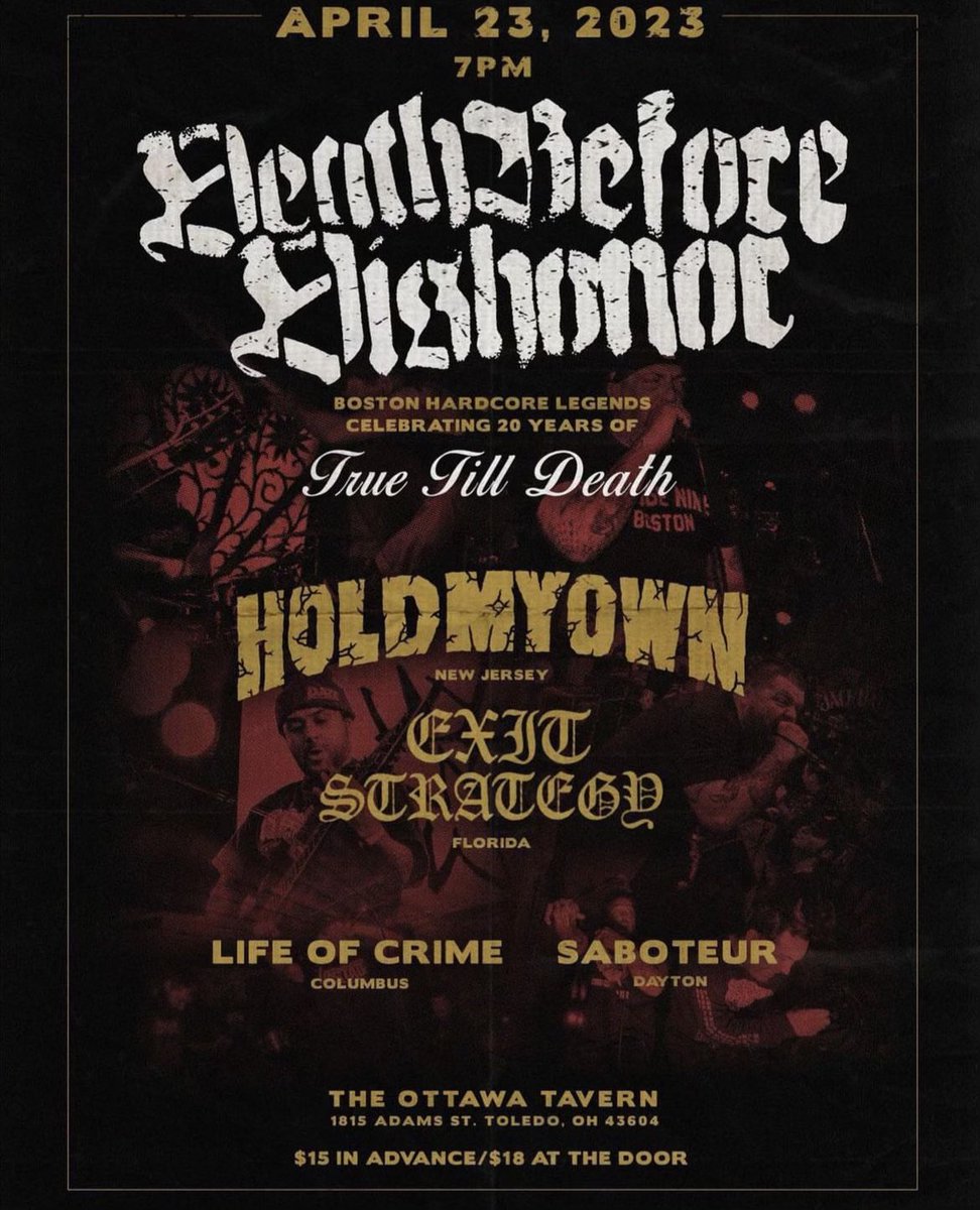 Hold My Own Hardcore tweet media