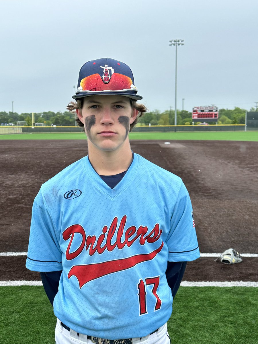 FiveToolYouth's tweet photo. #EliteInvitational F: @AlamoDrillers 21, Canes Southwest Gold 0
PoG: Brett Allison 2-3, 2B, 3 RBI, R, BB
Hitter: Patrick Hall 3-3, 3 RBI, 2R https://t.co/3bUgdLQgCB
