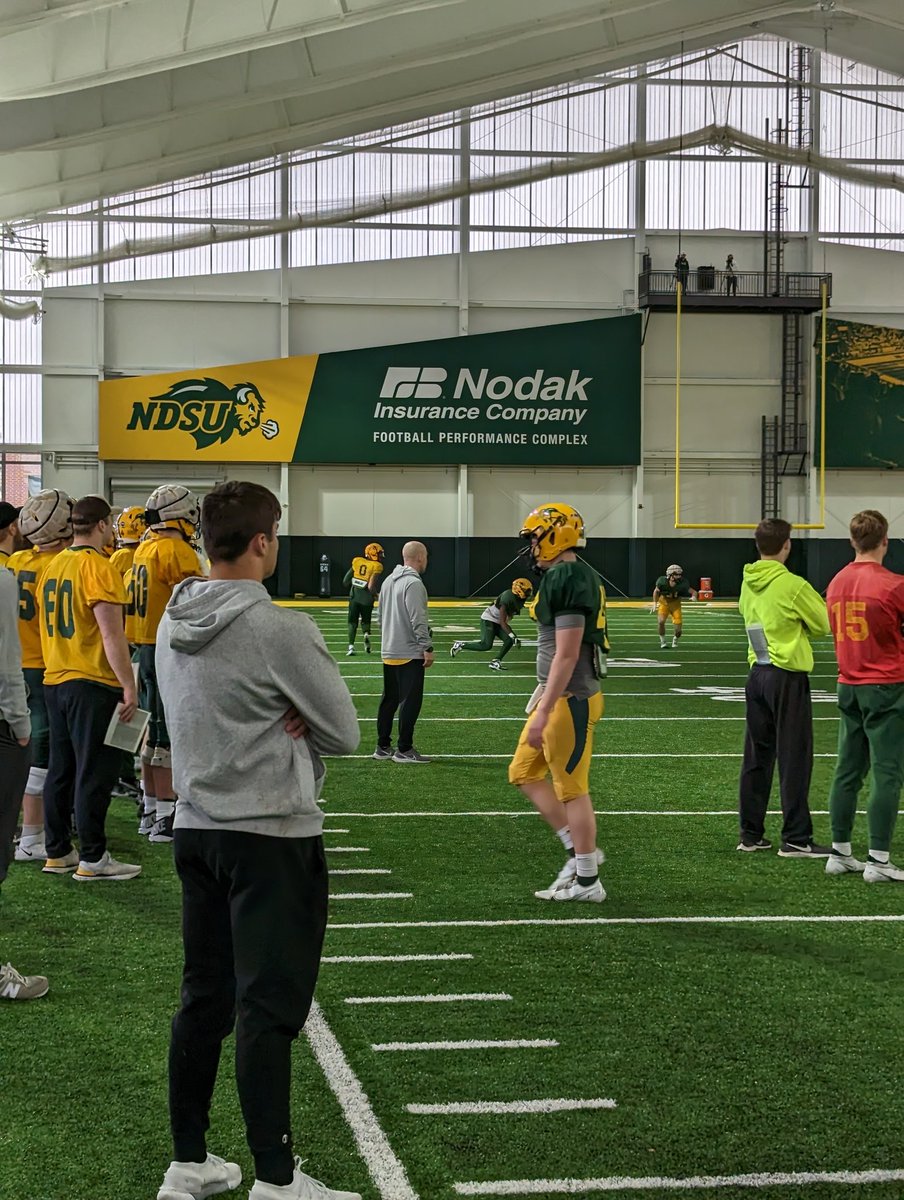 Had an amazing Junior Day at NDSU. I want to thank all the Coaches and Staff that made it possible! <a href="/NDSUfootball/">NDSU Football</a> <a href="/JoeBeschorner/">Joe Beschorner</a> <a href="/Coach_Roehl/">Coach Tyler Roehl</a> <a href="/NickGoeser/">Nick Goeser</a> <a href="/Coach_Entz/">Coach Matthew Entz</a>  #BisonTough #OnceABison #PHYSICALITY #FUNDAMENTALS #EXECUTION