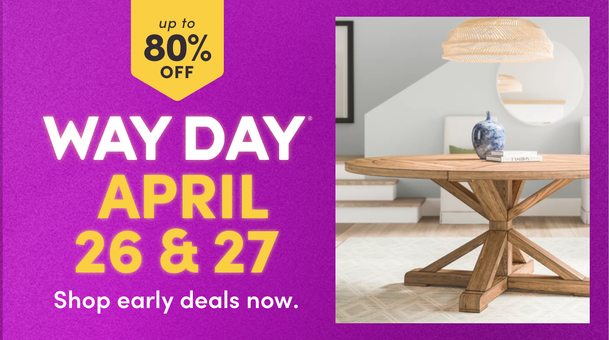 Our lowest prices 🤝 our biggest selection. #WayDay

bit.ly/3LibtJk