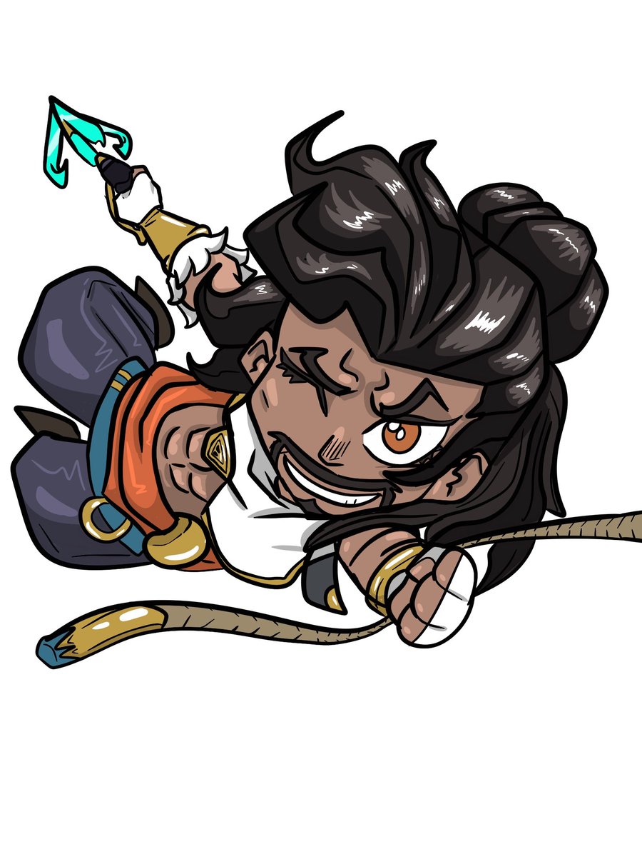 YeeshP's tweet image. &quot;Fixing the world, one scoundrel at a time!&quot; Akshan! 4 out of 163
#LeagueOfLegendsFanArt #LeagueOfLegends #Fanarts #illustrations #chibiart #gaming #akshan