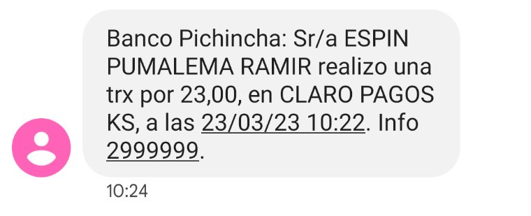 ramiroespin1's tweet photo. @ClaroEcua ahora resulta q yo no he pagado y x eso me cobran, si ustedes cometieron un error, adjunto la foto del pago a tiempo, y a parte q me suspendieron el servicio y me hicieron gastar mi tiempo en resolver su ineptitud ahora encima más debo regalarles más dinero🤬🤬 https://t.co/4AVOEbMsaN