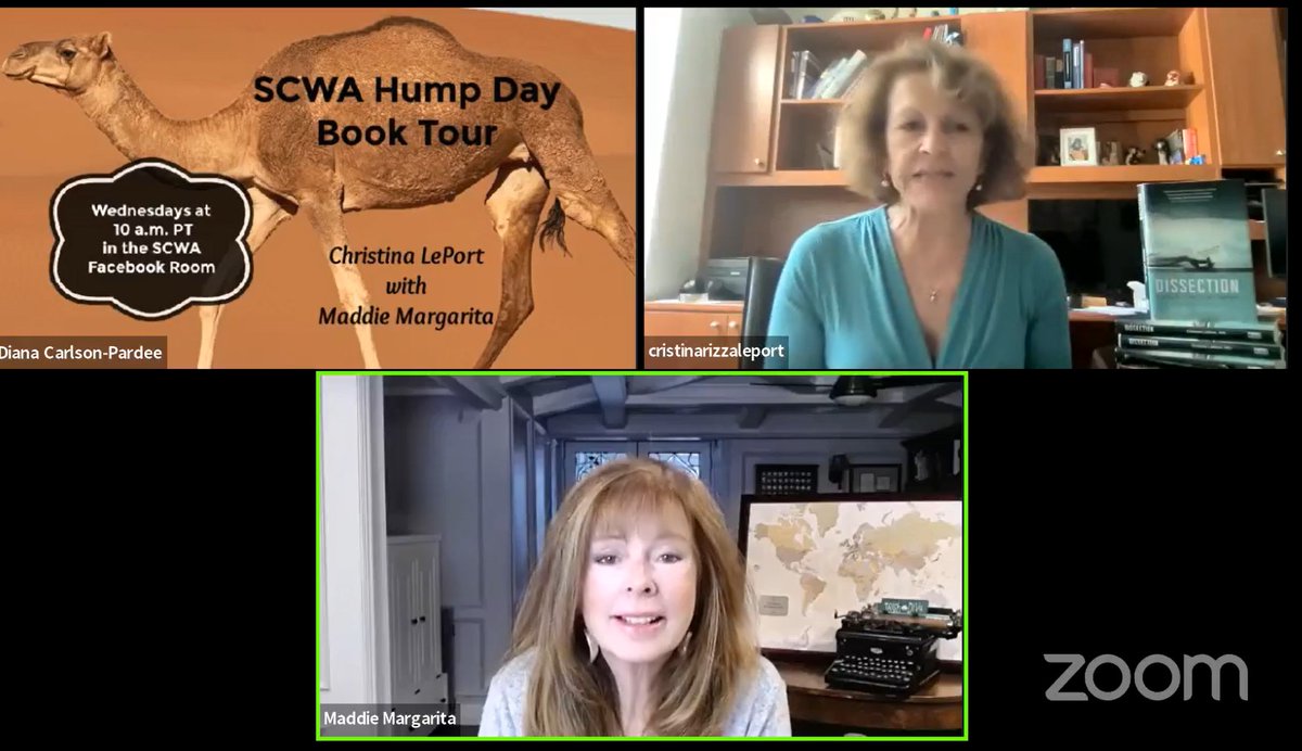 Lovely interview with Cristina LePort, author of DISSECTION.
facebook.com/diana.pardee/v…