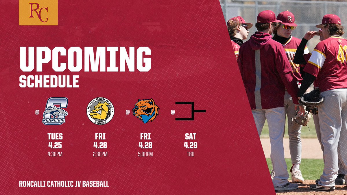 RCHSJVBall's tweet photo. Busy week for the Crimson Pride JV Team! On the road Tuesday at Concordia and then we compete in the Westview Tournament. Check out the schedule for this week below ⬇️ https://t.co/1q2sq3U9UI