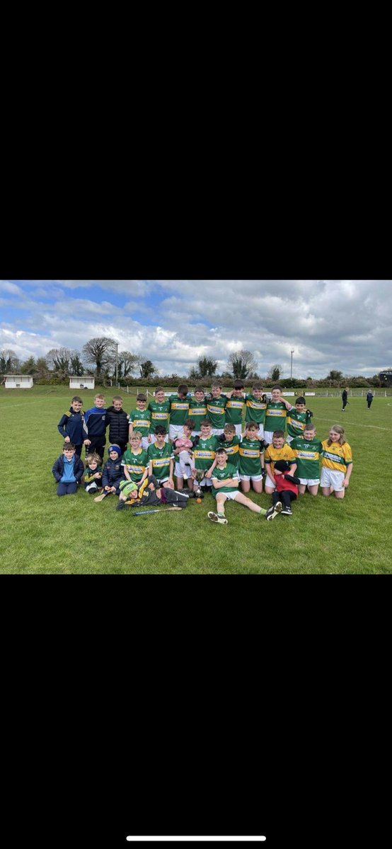 Super result today with our 13’s winning the South A final against Clonmel Óg !
A comprehensive win at 4-5 to 8 points 
Great to see such brilliant upcoming talent.

Ná Tráchtálaithe Abú 🟢🟡