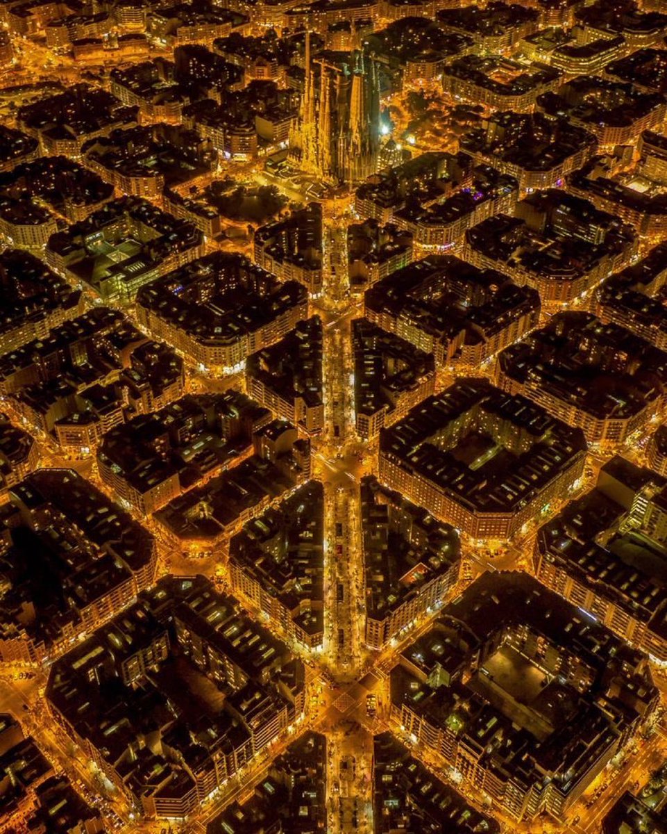 Barcelona by night.