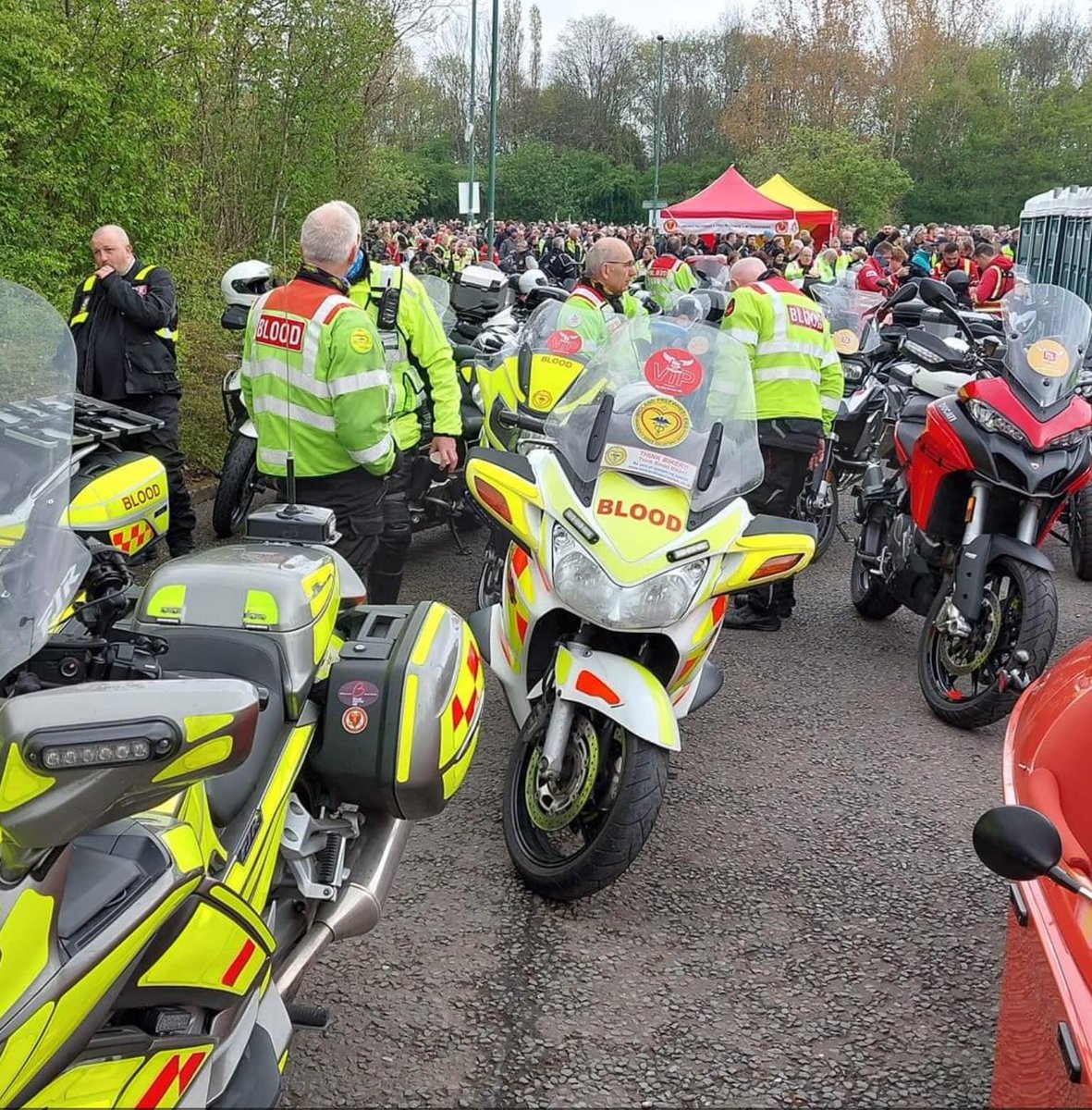Midland Freewheelers Blood Bikes tweet media