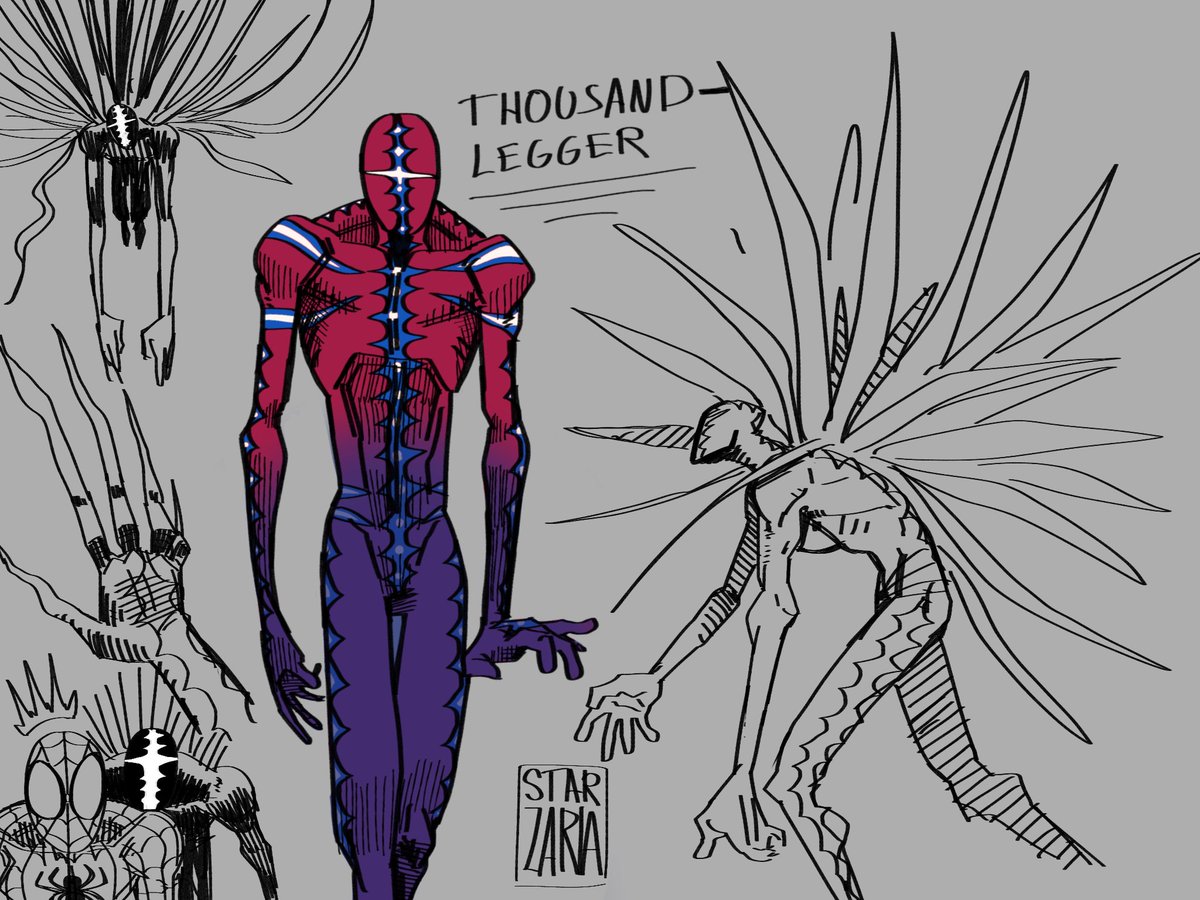 RT @AzothBruh: New Spider-Man villain idea: “Thousand-Legger”. https://t.co/6J1osS1htt