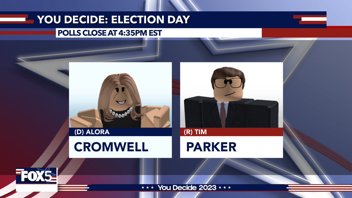 FOX5BB's tweet photo. #FOX5YouDecide: Time is running out to head to the polls and decide your next Vice-President. Citizens may check the BUSA Discord server for additional information on where and how to vote. https://t.co/WITqm8LdmO