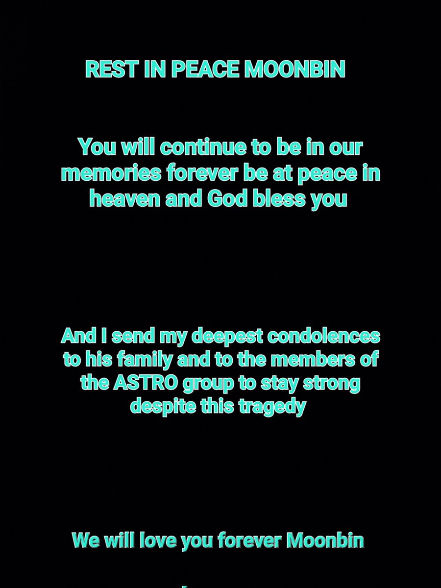 For MOONBIN rest in peace 😥