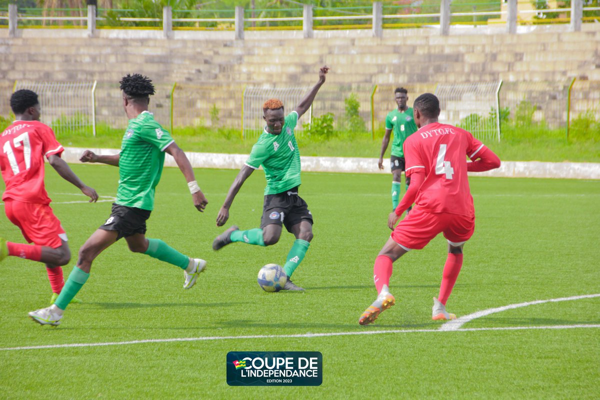FtfTogolaise's tweet photo. 🟥Coupe de l’Indépendance 2023 : #Koroki et l’#Asck se qualifient pour la finale en battant #Dyto et #Gbikinti

En savoir plus ➡️ https://t.co/tDllayTOkg https://t.co/kMUUwKFEFi