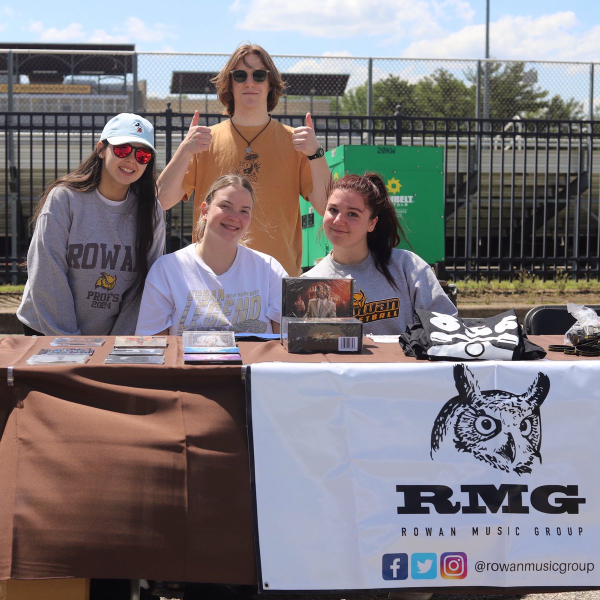 Come out to Back to the Boro! 
Located in Lot C behind the Football Stadium 🟤🟡🟤🟡 #rmg #rmg2023