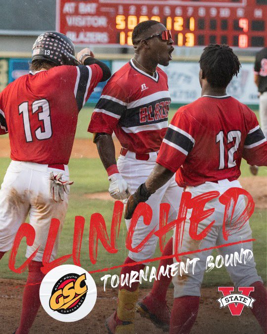 Catch us in Oxford ✌🏻 The Blazers have clinched a berth to the 2023 GSC Tournament! Stay tuned for seeding and more tournament information next week!