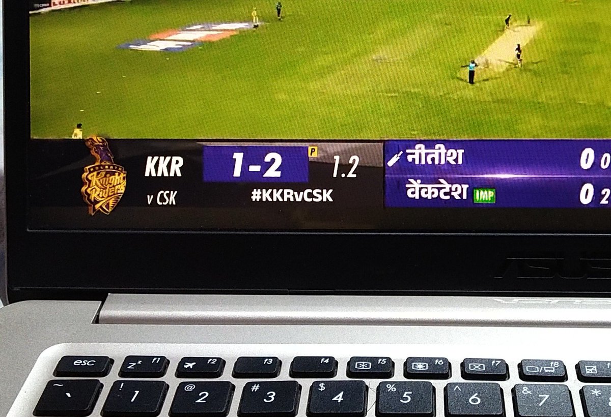 Apurba_here's tweet photo. @KKRiders @ChennaiIPL Hum to match suru me hi haar gaye the ... https://t.co/VHkGLDgGGY
