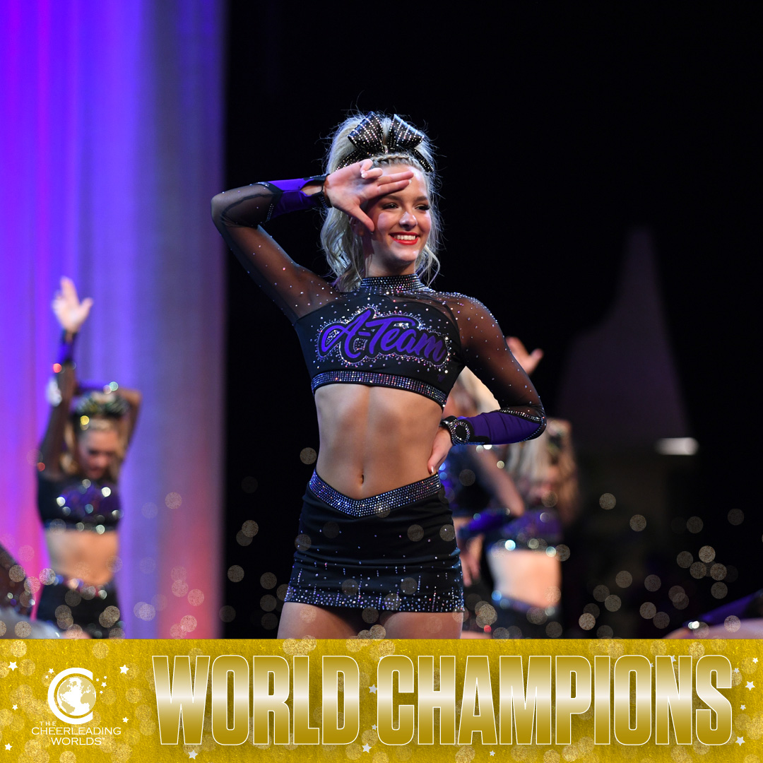 Congratulations to the #CheerWorlds2023 L6 Senior Medium 𝗪𝗼𝗿𝗹𝗱 𝗖𝗵𝗮𝗺𝗽𝗶𝗼𝗻𝘀, <a href="/SOT_Ateam/">Spirit Of Texas A-Team</a>