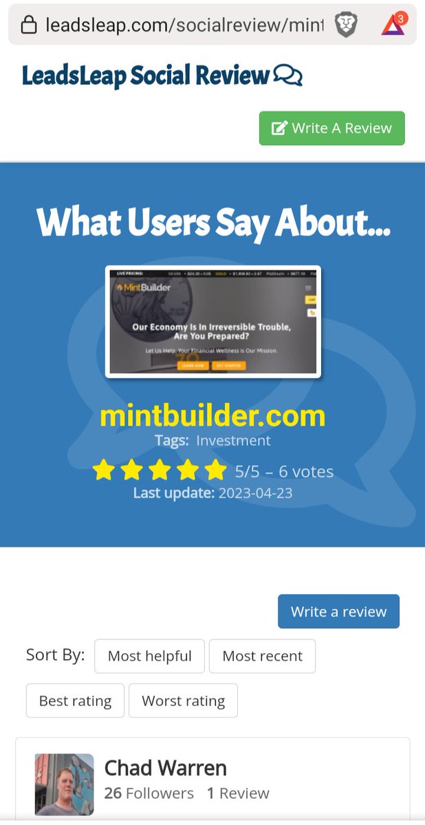 WarrenMetals's tweet photo. #mintbuilder #retail #wholesale #networkmarketing #company #gold #silver #review #leadsleap https://t.co/3TRcFo5EX0 https://t.co/3vHD2muEmD