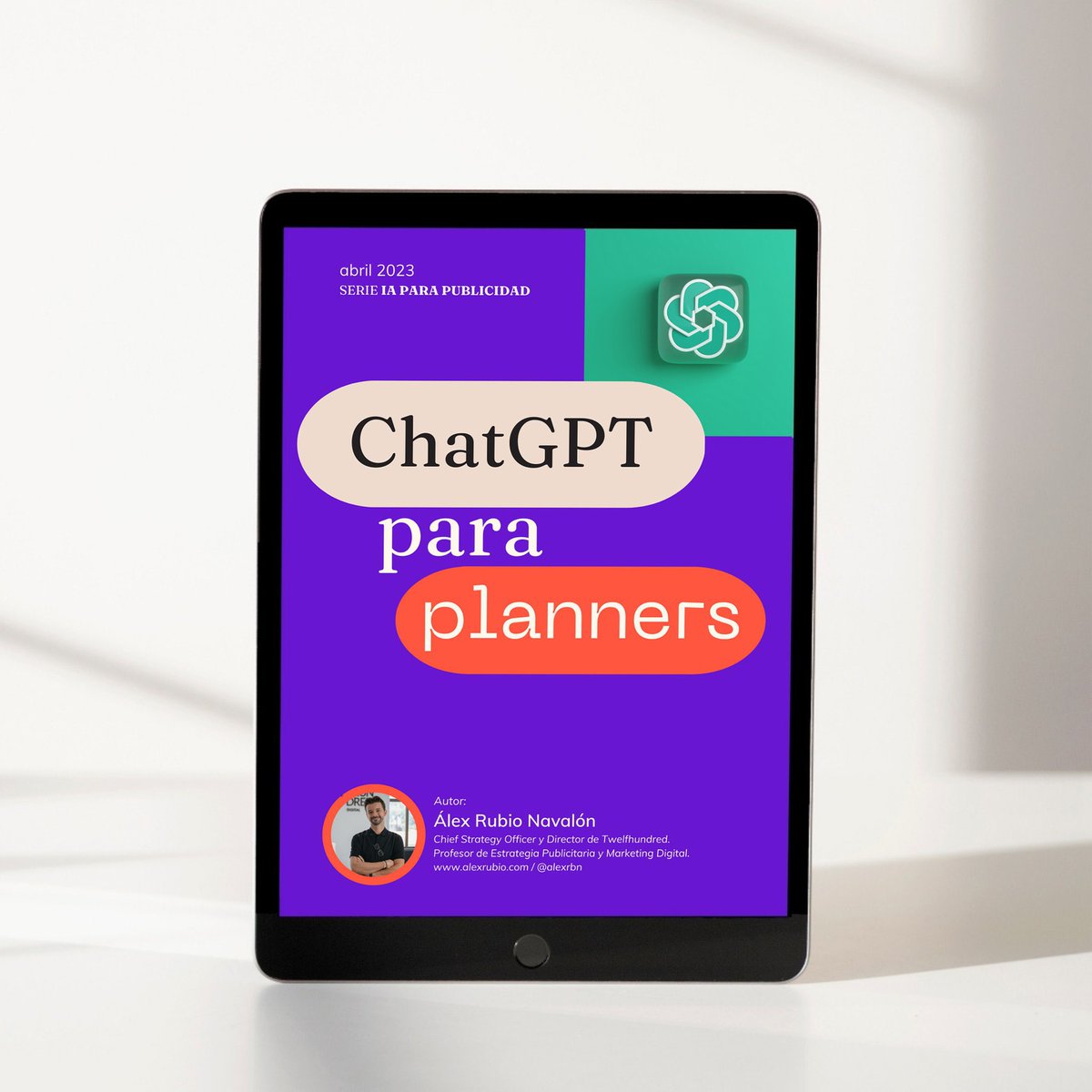 📒 Aprovechando que hoy es el #DíaDelLibro, te recuerdo que puedes descargarte gratis mi guía ‘ChatGPT para planners’: alexrubio.gumroad.com/l/chatgptparap…

🔶 +60 prompts definidos que puedes coger de base para tu marca.
🔶 Ideas de 8 áreas con ChatGPT.