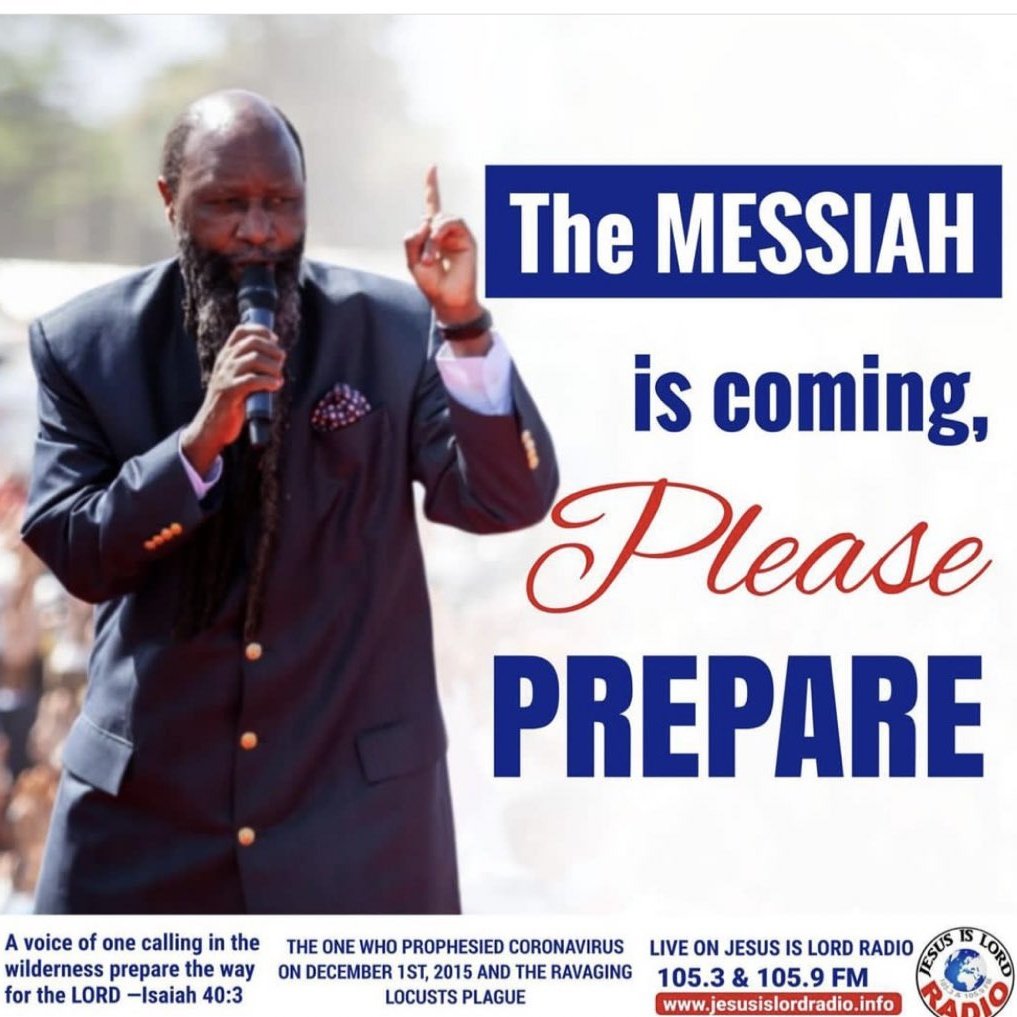 itsBriaochieng's tweet photo. The present day church has come up with theological gospel that tolerates sin on the pulpit.

That's why the MIGHTIEST  MIGHTIEST  PROPHETS OF YAHWEH  have come to restore purity on the altar #PeceptionOnRapture https://t.co/Q5BlACezAU