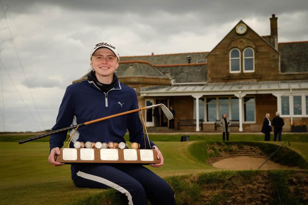 RoyalTroonGC's tweet photo. Congratulations, Jasmine Mackintosh!

Winner of the 2023 Helen Holm Scottish Women’s Open at #RoyalTroon https://t.co/2UHZFfIjmc