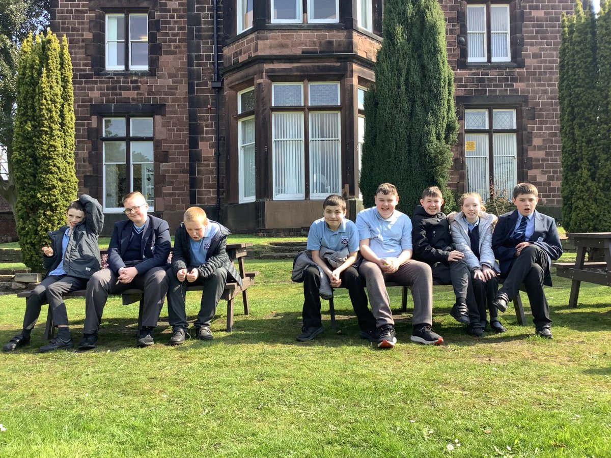 ALS_KS3's tweet photo. Brazil class have loved their outdoor learning this week! Their theme was the Royal Family which inspired them in Art to design flags using finger painting! @AbbotsLeaSchool 👏 https://t.co/K8THSbqwgV