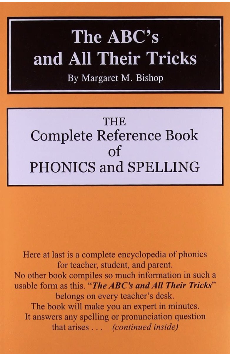 How have I taught for so long without this book? On Friday, my student misspelled the word ‘shouter’ as ‘showter’ b/c he said it made him think of ‘powder.’ We used this book to find out that the <ou> spelling changes to <ow> before certain letters! #dyslexiaintervention