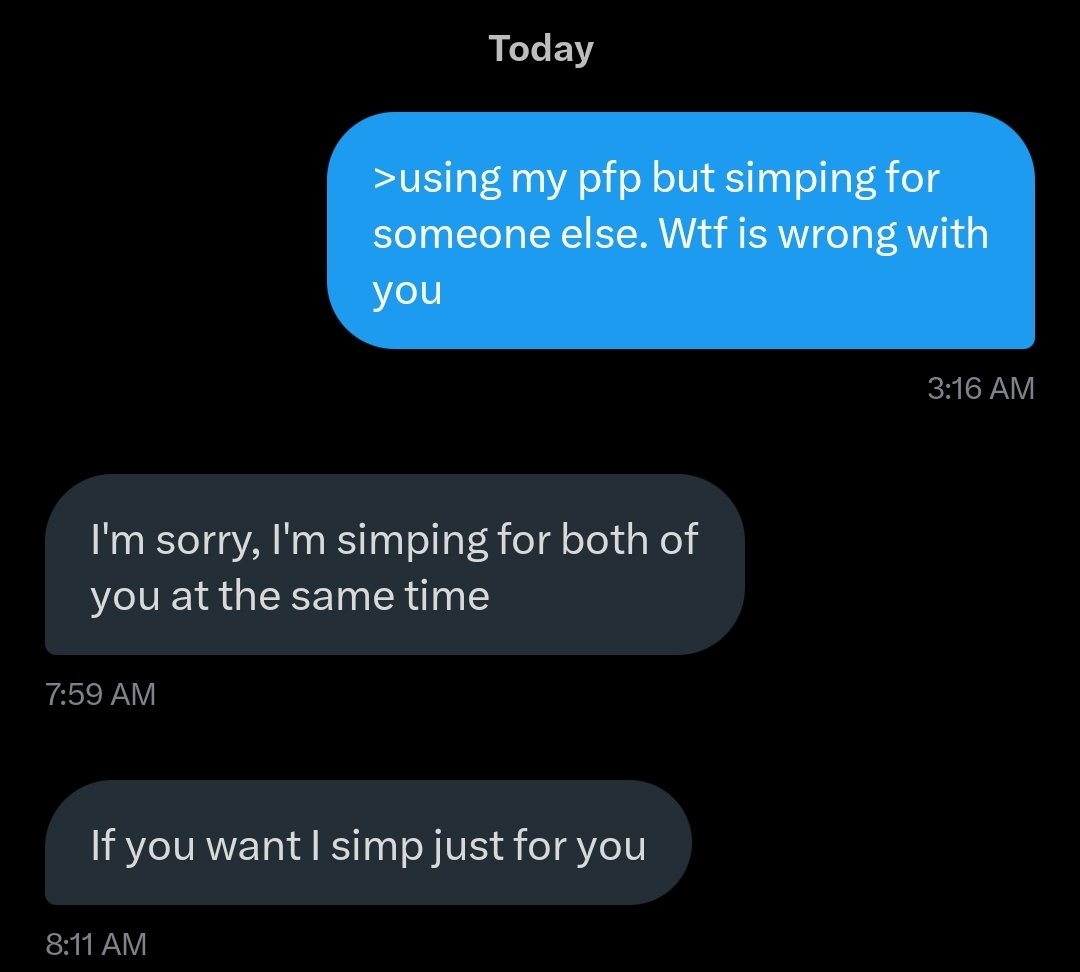 soft on Twitter "Hi please don't pretend to be my sub if you are