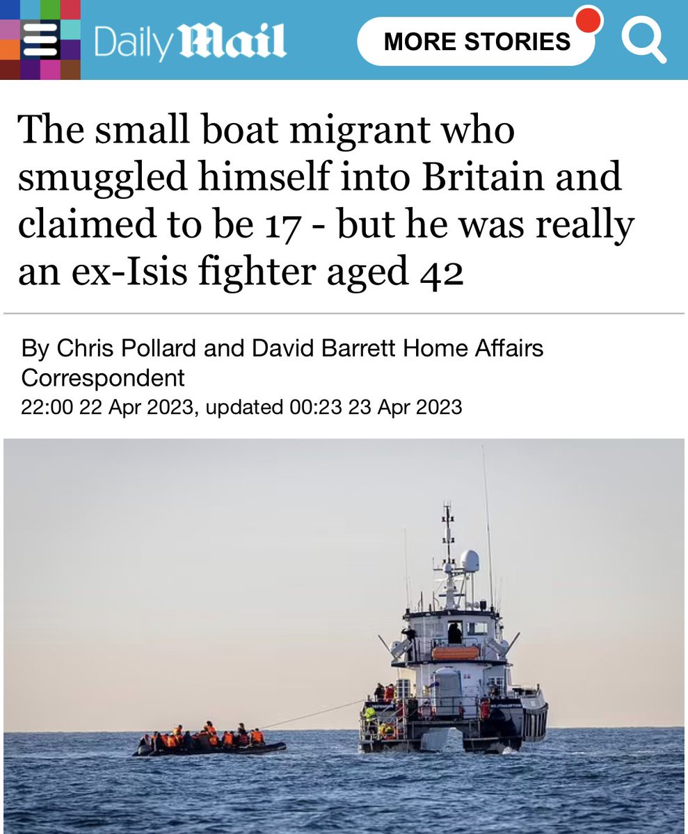 But, but, but, Gary lineker said… Many on the left are in denial about who & what is coming into our country via small boats. Now tell me you’re ok with people like this in your town? My god.