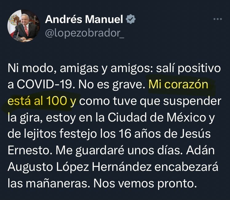 69 años.
Hipertensión arterial,
Antecedente de al menos un infarto,
Tres veces con COVID19 (enfermedad que puede afectar la microcirculación, incluida la del corazón).
No entiendo la necesidad de escribir qué su corazón está al 100.