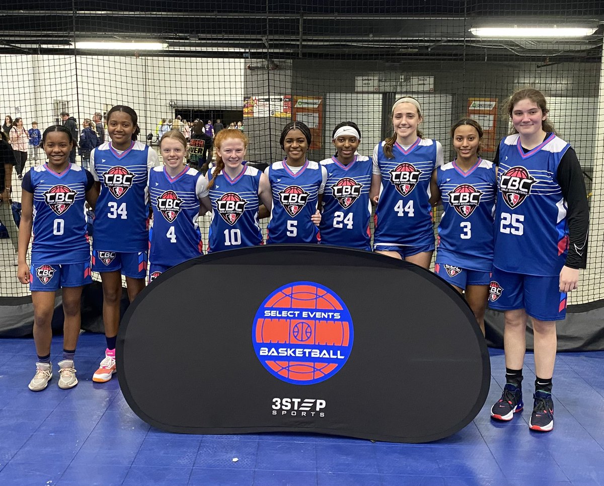 girlscbc's tweet photo. Super Proud of These Girls!! Both Teams Went 4-0! Thank You @SelectEventsBB for Such Great Event With Great Competition 🔥🔥🔥 https://t.co/myBEK77pJA