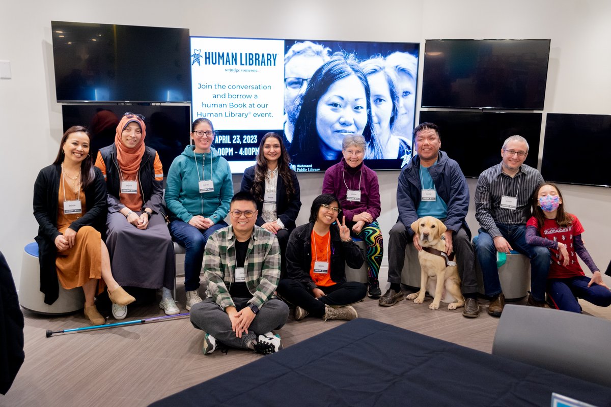 RPLBC's tweet image. Thank you to everyone that joined our very first Human Library® event. A special thanks goes to our lovely volunteers who shared their stories and experiences. There was a great atmosphere from all participants as well. Stay tuned for more events coming soon to RPL. #humanlibrary