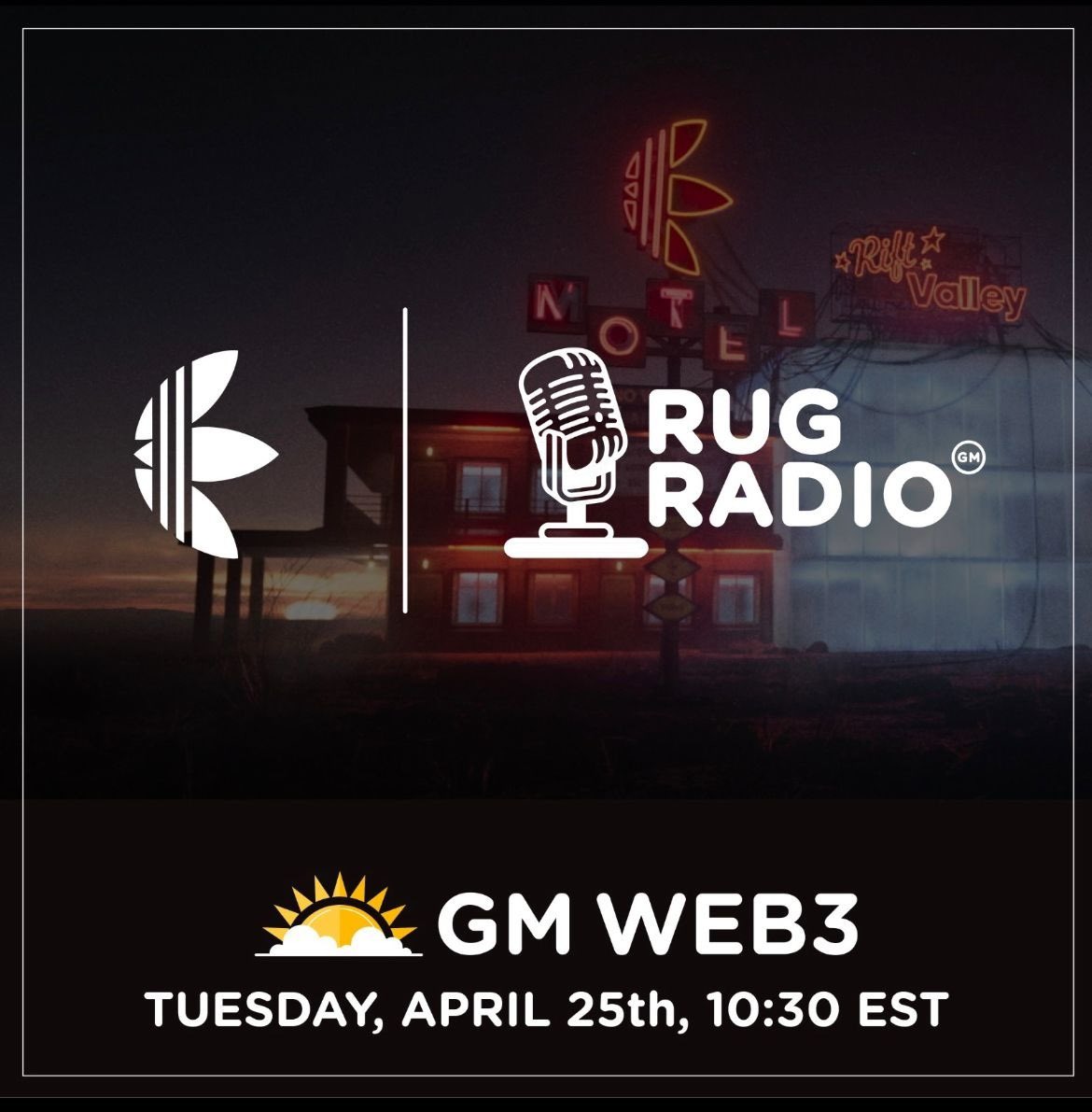 farokh's tweet image. See you Tuesday, @indigo_herz! 🫡

Really hyped for this one, will be streamed on both audio and video and I have a feeling it’s going to be a banger! 

Set reminders 👉 

@adidas @RugRadio