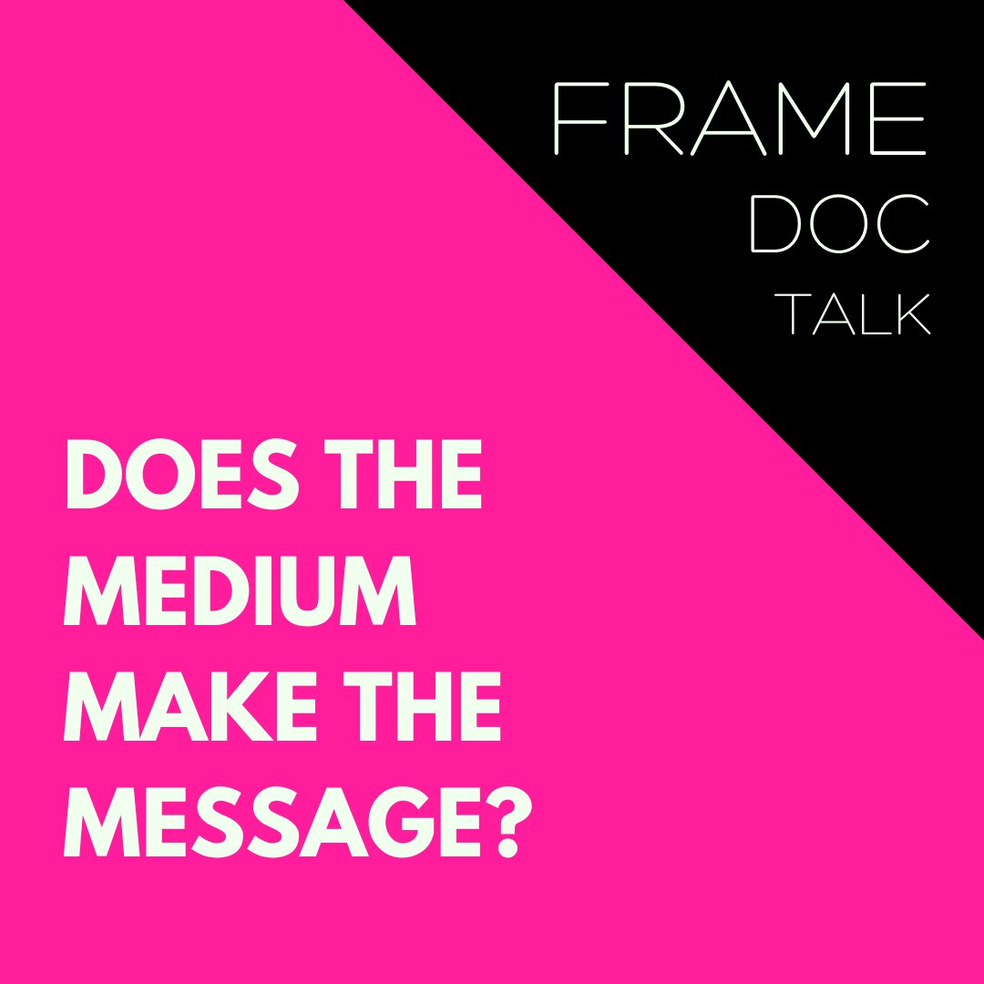 How do the tools we use shape the stories we tell? Join leading Australian immersive media makers @johnpaulmarin and @oscar_raby for our next #FrameDocTalk, Monday 1 May, 5.30pm at the State Library Victoria. Get your (free) ticket at eventbrite.com.au/e/does-the-med…