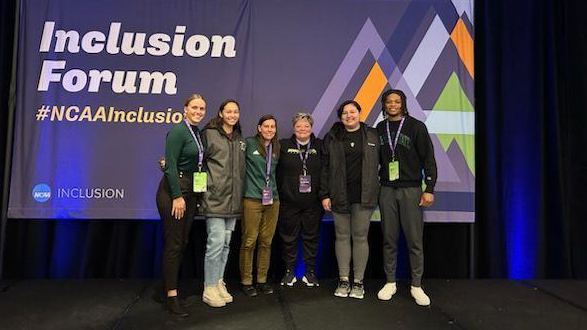Shannon Norman, Andrea Dahly and Ann Humphrey were joined by student-athletes Edie Frantzen, Maalik Knox and Josie Aitken at the NCAA Inclusion Forum that took place April 21-23 in Indianapolis.
#GoBeavers #BeaverTerritory