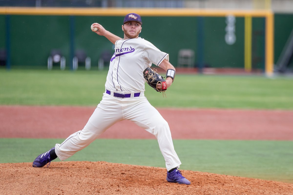 NSUDemonsBSB's tweet photo. It was a #DrayDay and the Demons were celebrating a strong @dbrown3410 outing Sunday.

📄 https://t.co/4eKDHkjLmy

#ForkEm https://t.co/2sC1UPvA2D