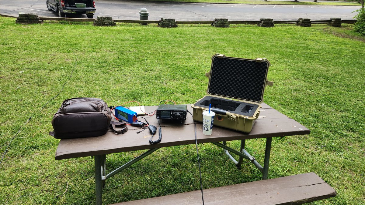 kd9eay's tweet photo. K-1260 was a quick and fun activation now I have Kentucky #pota #parksontheair https://t.co/03prTUEtqY