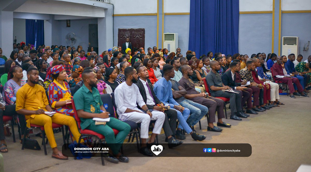 dominioncityaba's tweet image. Sunday Service 
Preacher: Pastor Kc Nnanna

Topic: *5 CORE CHRISTIAN DISCIPLINES* 
-  They're called disciplines not activities because they're not palatable to the flesh.

#church #sunday #dcservice #dominioncity #dominioncityaba #dominioncityaba