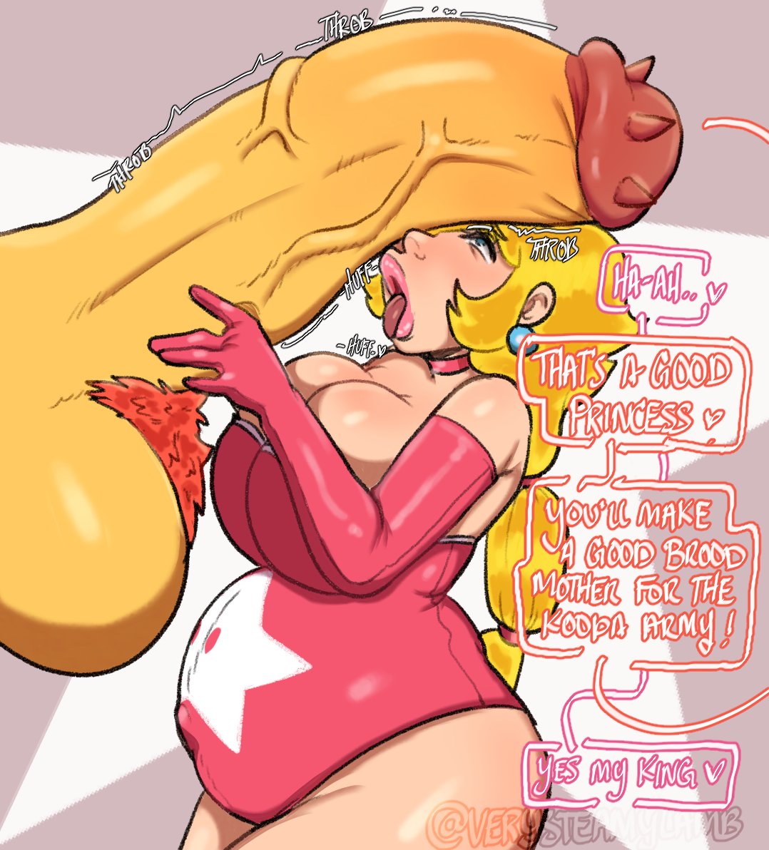 verysteamylamb's tweet photo. BOWSER N PEACHES 👀💕💕
To quell your thirst 

If we get this post to 1k likes &amp; retweets I will consider posting the coom alts tee hee https://t.co/O0ca293fgi
