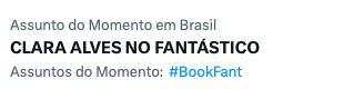 claralvesg's tweet photo. HIHIHIHIHI 🤭

CLARA ALVES NO FANTÁSTICO #BookFant https://t.co/VOKuH63rr6