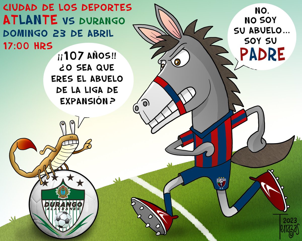 El Atlante es su padre... #ElHumorDeTerrazas #SerAtlante #SerDeHierro #SerDelPueblo @Atlante