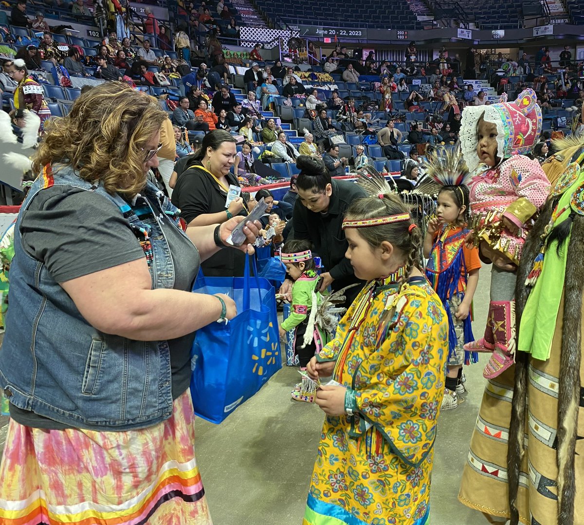 Jessica Madiratta (@wesaquje) on Twitter photo It is always a blast helping out with the tiny tot special on behalf of <a href="/RegPublicSchool/">Regina Public Schools</a> at <a href="/fnunivpowwow/">@FNUnivPowwow</a>! <a href="/BikerNatalie/">Natalie Agecoutay</a> It is always a blast helping out with the tiny tot special on behalf of <a href="/RegPublicSchool/">Regina Public Schools</a> at <a href="/fnunivpowwow/">@FNUnivPowwow</a>! <a href="/BikerNatalie/">Natalie Agecoutay</a>