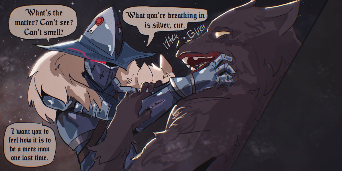 I'm working on a comic called Chivalry Starved, a fantastical tale inspired by Don Quixote, and Arthurian mythos (Along with my weird takes here and there :D)