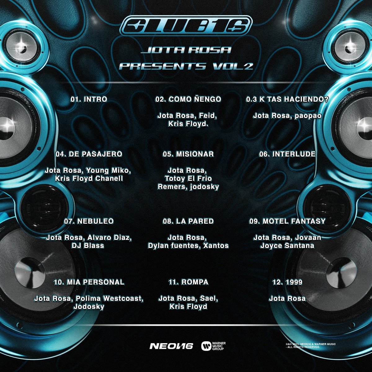 JOTAR0SA's tweet photo. Tracklist Oficial De Club16 Que Sales esta semana PoL Finnnnn💿 https://t.co/MknYta00hH