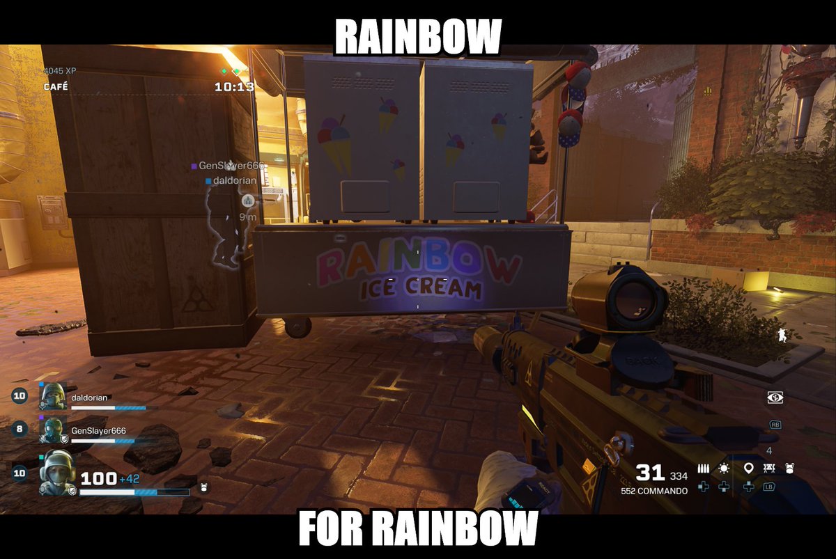 Dante0357's tweet image. Cheeky. #RainbowSixExtraction