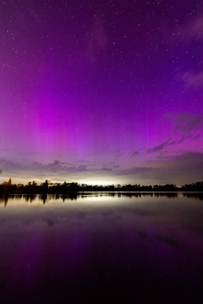 A great night watching the #AuroraBorealis from Ellesmere Shropshire tonight.  Thanks for all the alerts. #Aurora23