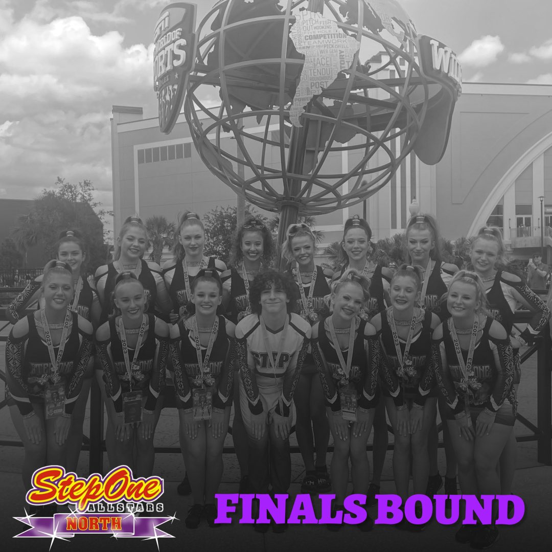 🌎✨ FINALS BOUND✨🌎

Congratulations to Phenomenal on qualifying for FINALS at The Cheerleading Worlds! Tomorrow, Phenom will compete one last time for the season, amongst the top 10 in the world who have made it to the exclusive final round! 

Congratulations!

#YouMeUs