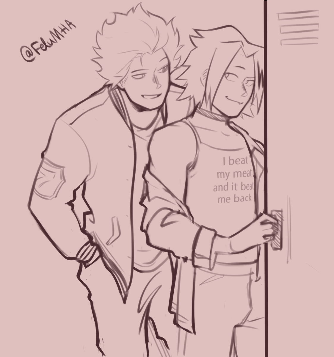 indulging myself with other mha ships: shinkami edition 
and OF COURSE this is college au