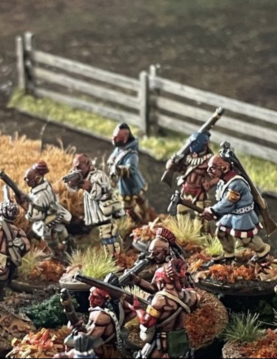 On a mission to poison the well at a colonist settlement on the Mohawk River. #sharppractice #tfl #spreadthelard #lardamerica