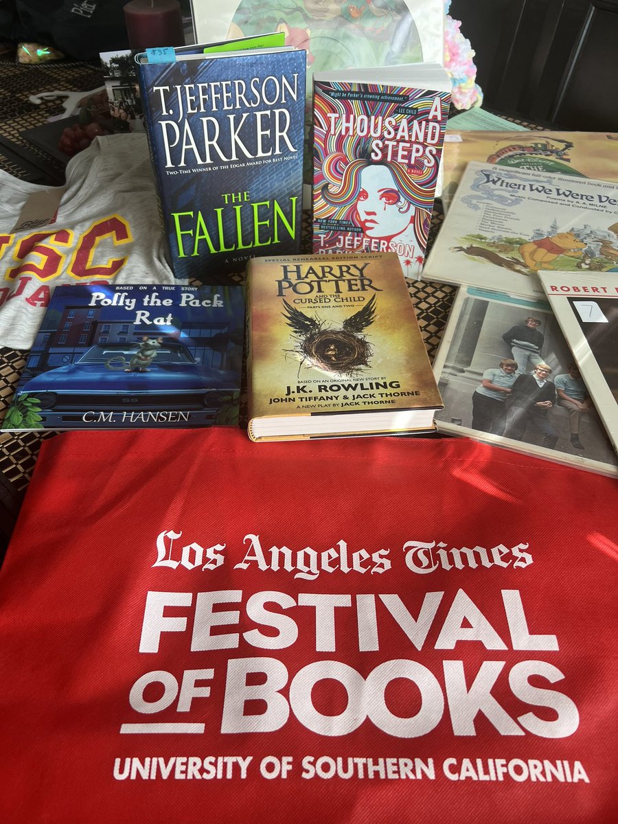 Fun excursion to the LAFestival of Books at USC
#latimes #LAFestivalofBooks