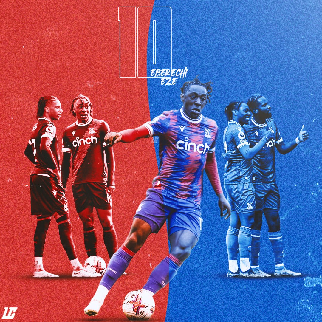 Lukes_Graphics's tweet photo. 🎶@EbereEze10 ‘s On Fire! Your Defence Is Terrified!🎶 

@CPFC https://t.co/XNY4zhf3Vc